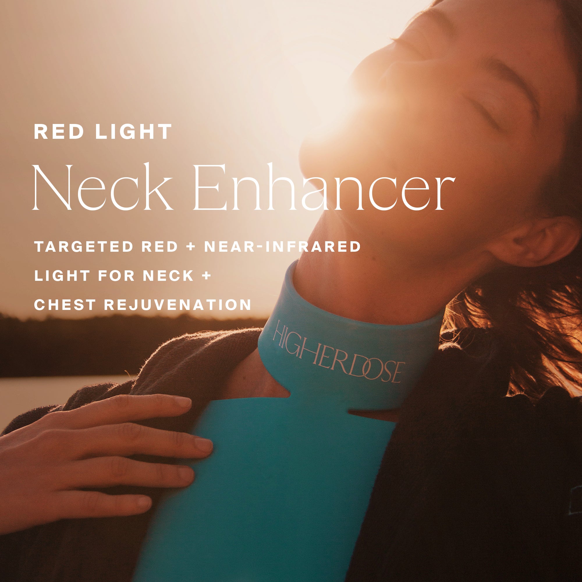 Enhancer Light Red Light Neck Mask | HigherDOSE