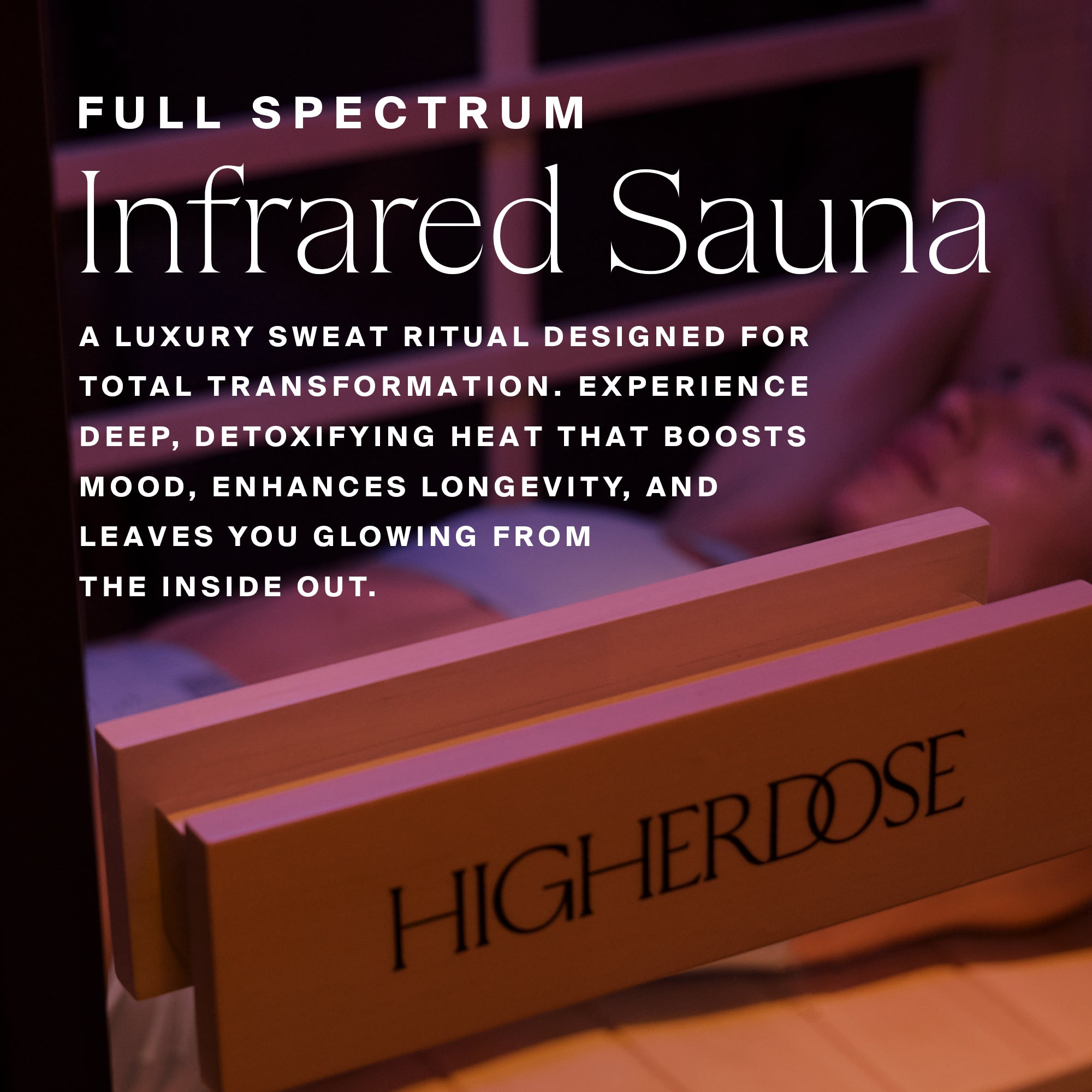 Full Spectrum Infrared Sauna