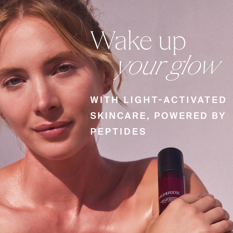 Light-Activated Peptide Serum