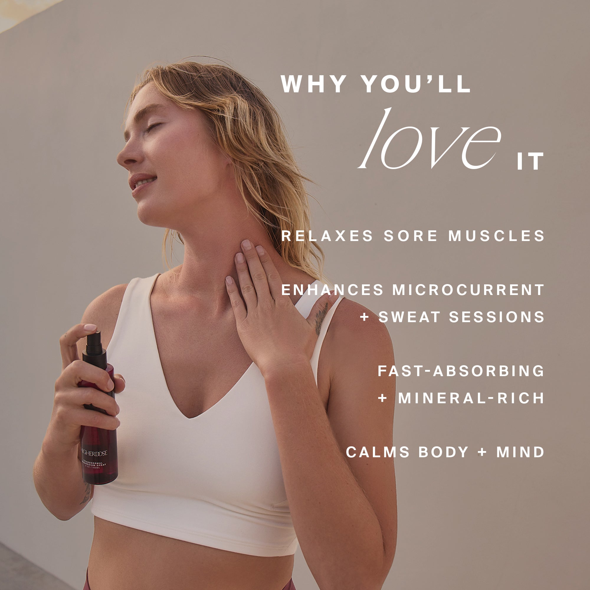 HigherDOSE Transdermal Magnesium Spray