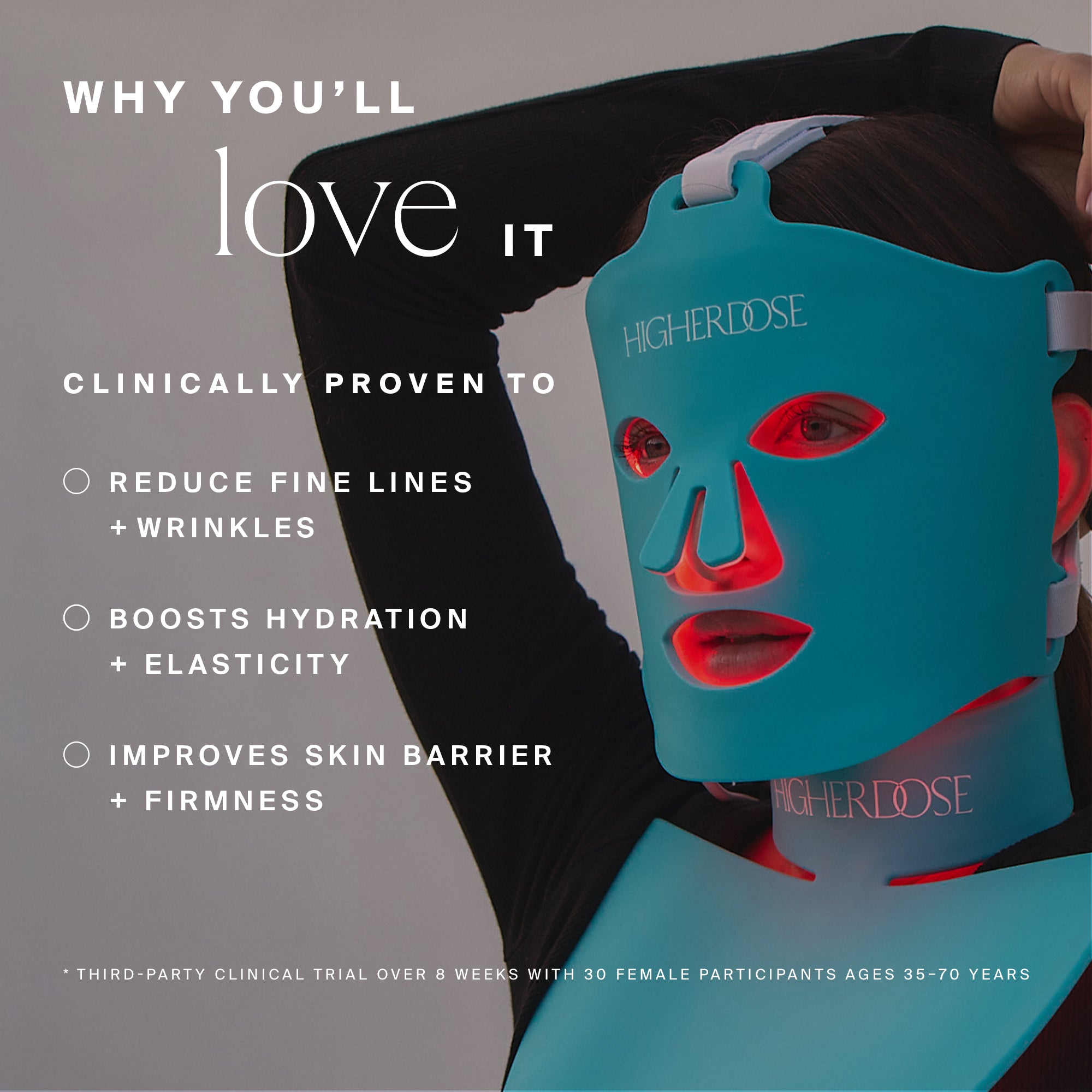 HigherDOSE Red Light Face Mask Red Light Face Mask