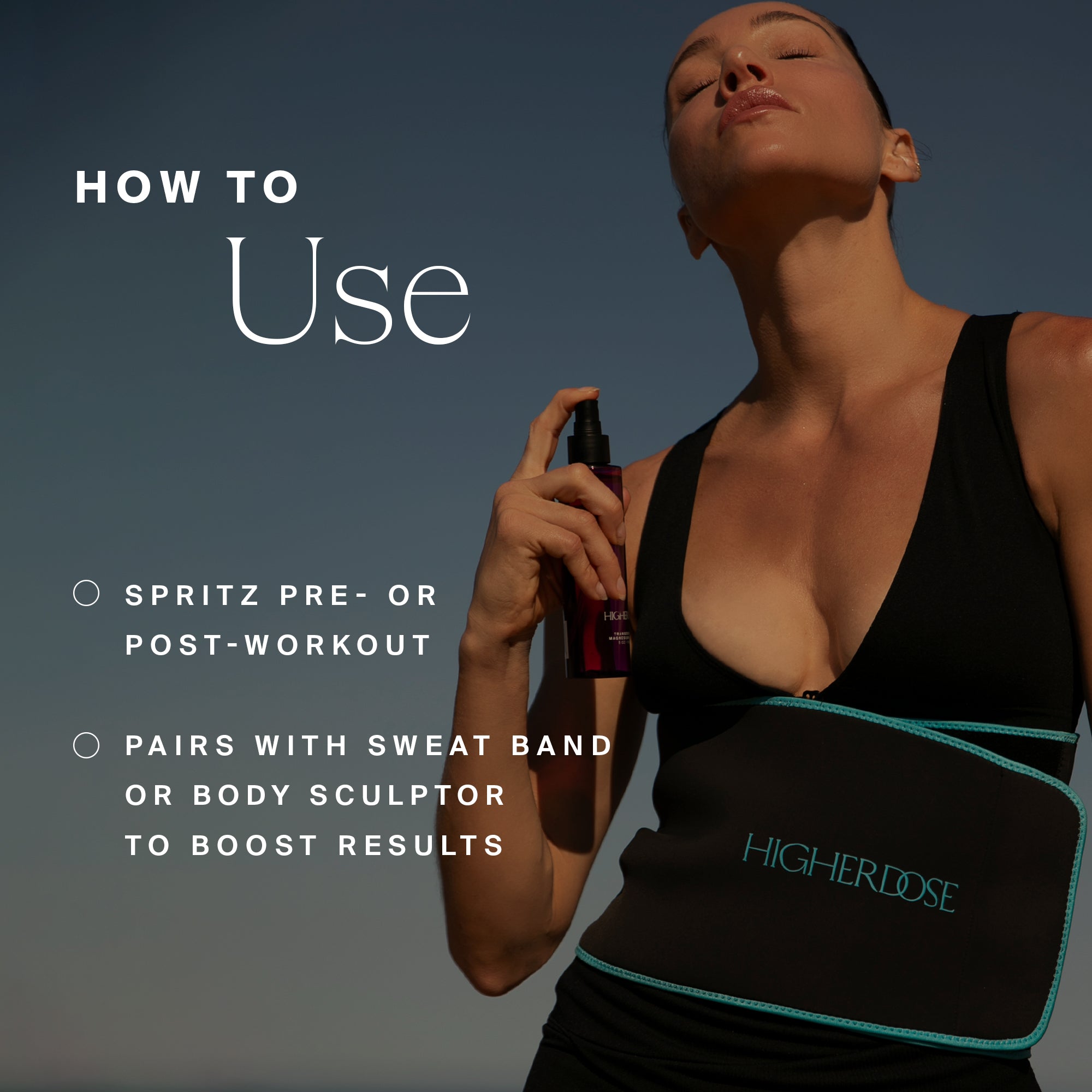 HigherDOSE Transdermal Magnesium Spray