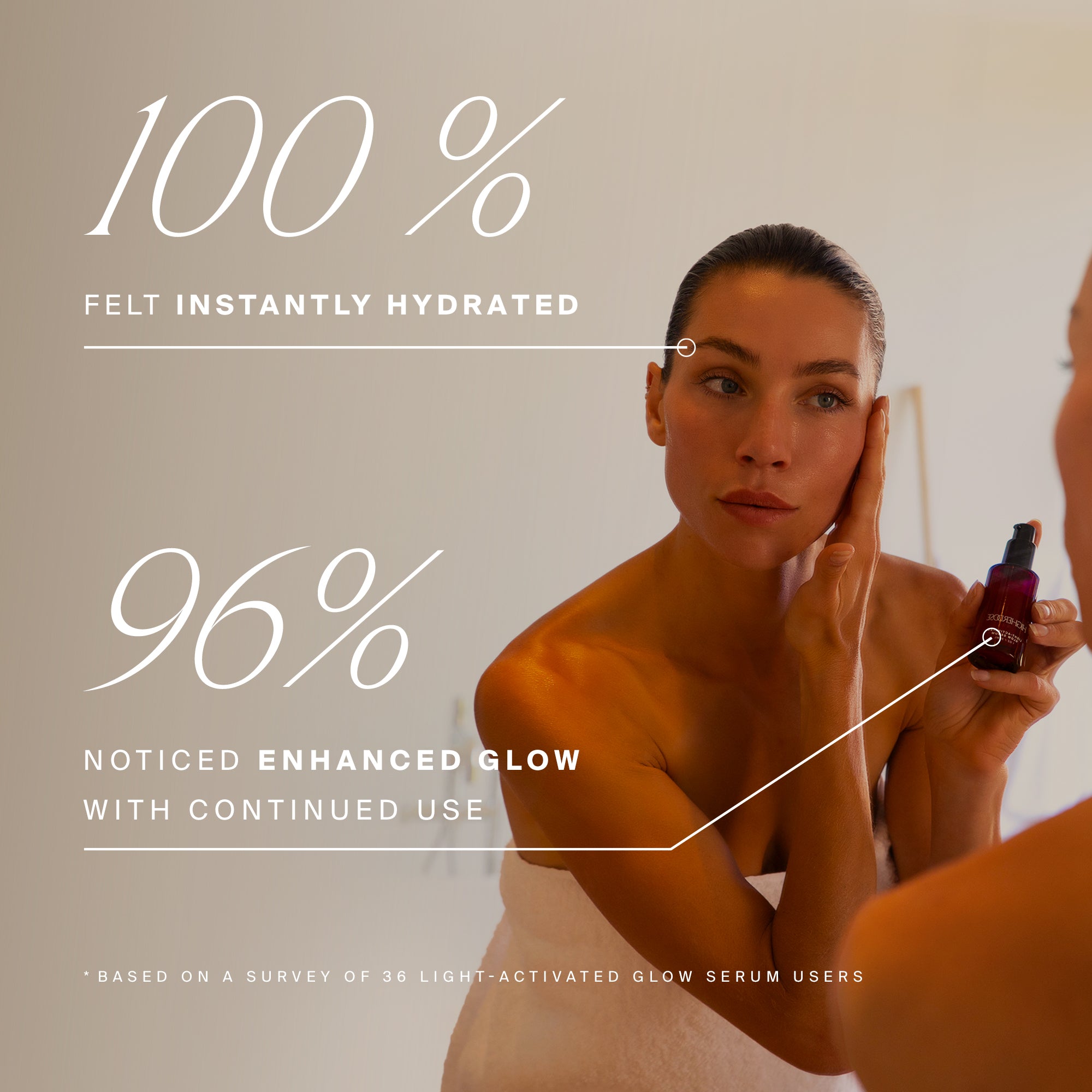 Light-Activated Glow Serum