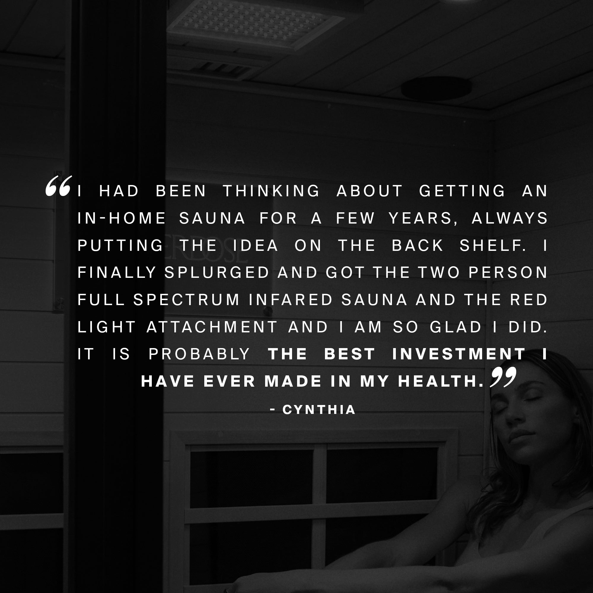 Full Spectrum Infrared Sauna