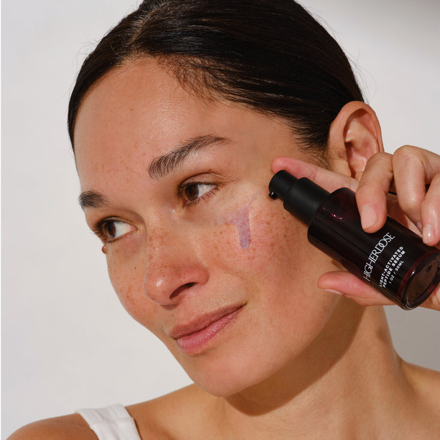 Light-Activated Peptide Serum