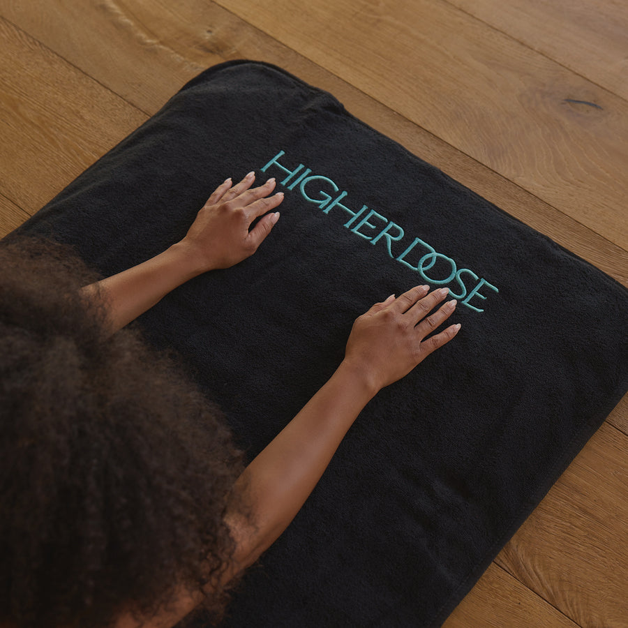 Black mat with 
