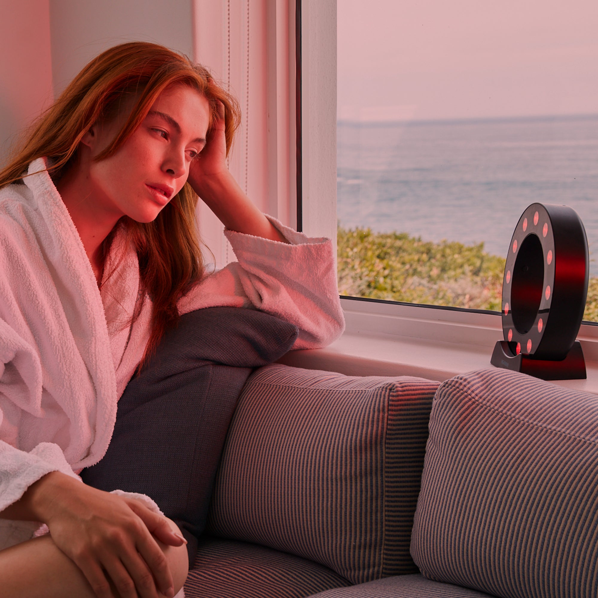 Red Light Showerhead Filter