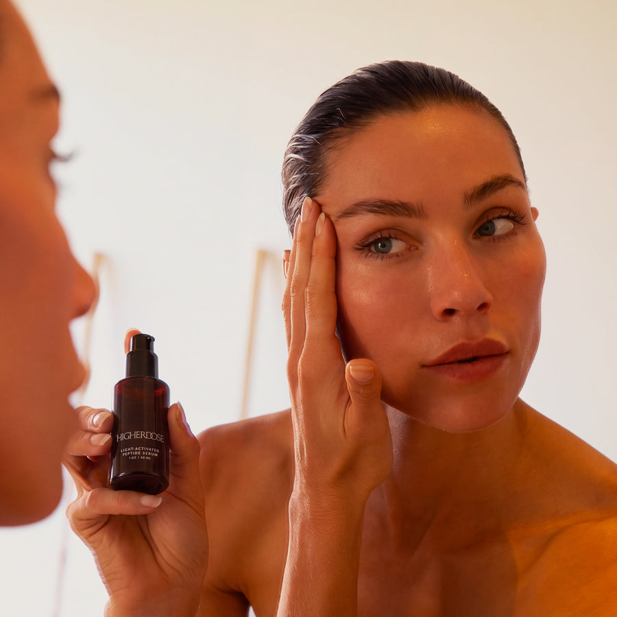 Light-Activated Peptide Serum