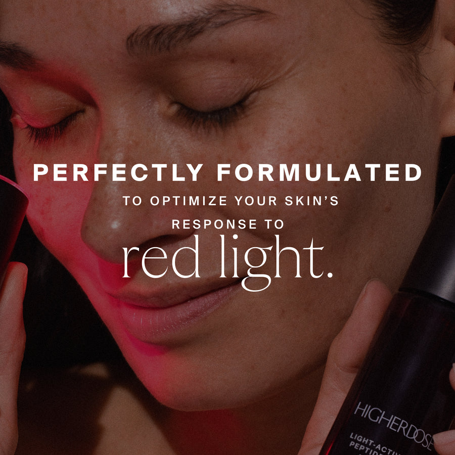 Light-Activated Peptide Serum