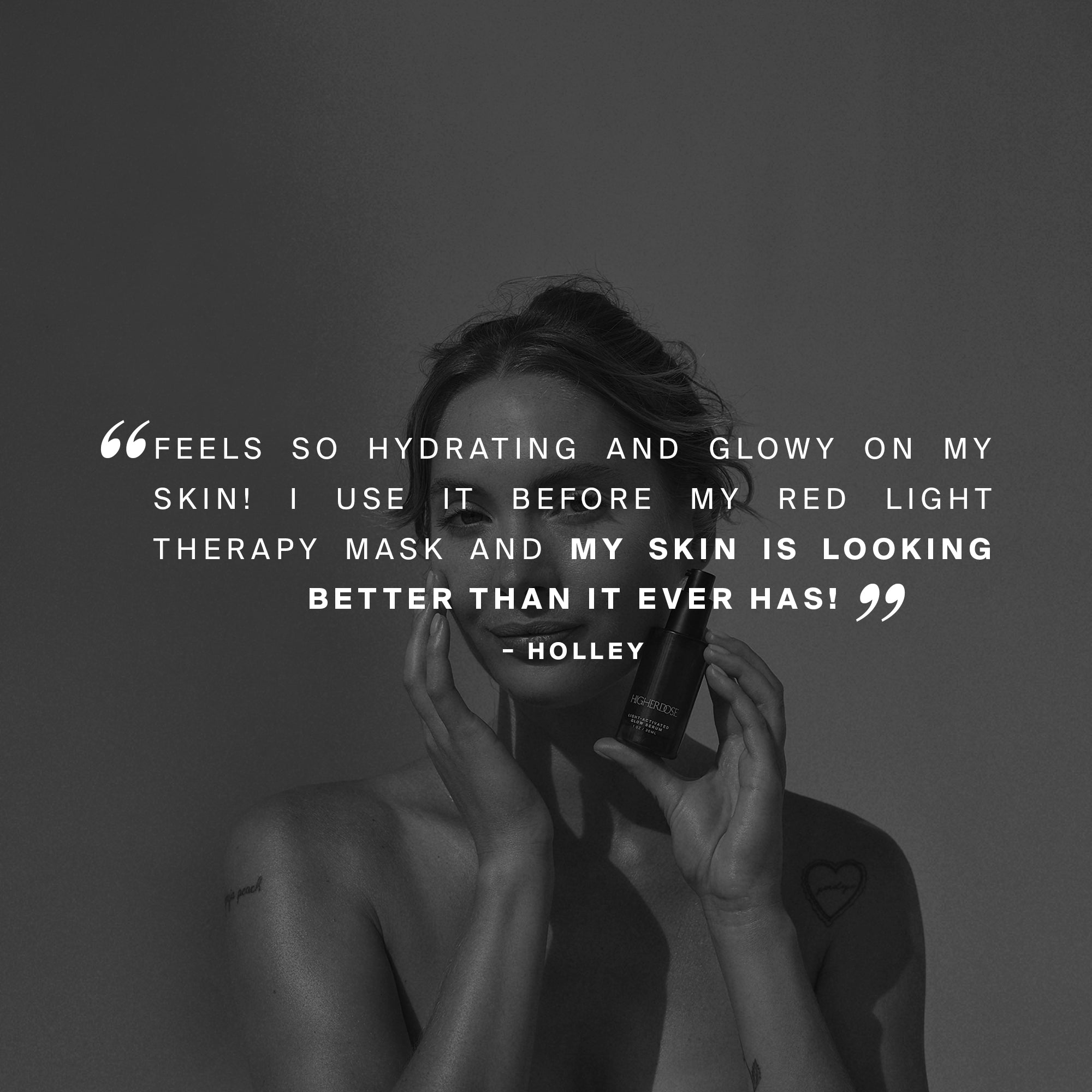 Light-Activated Glow Serum