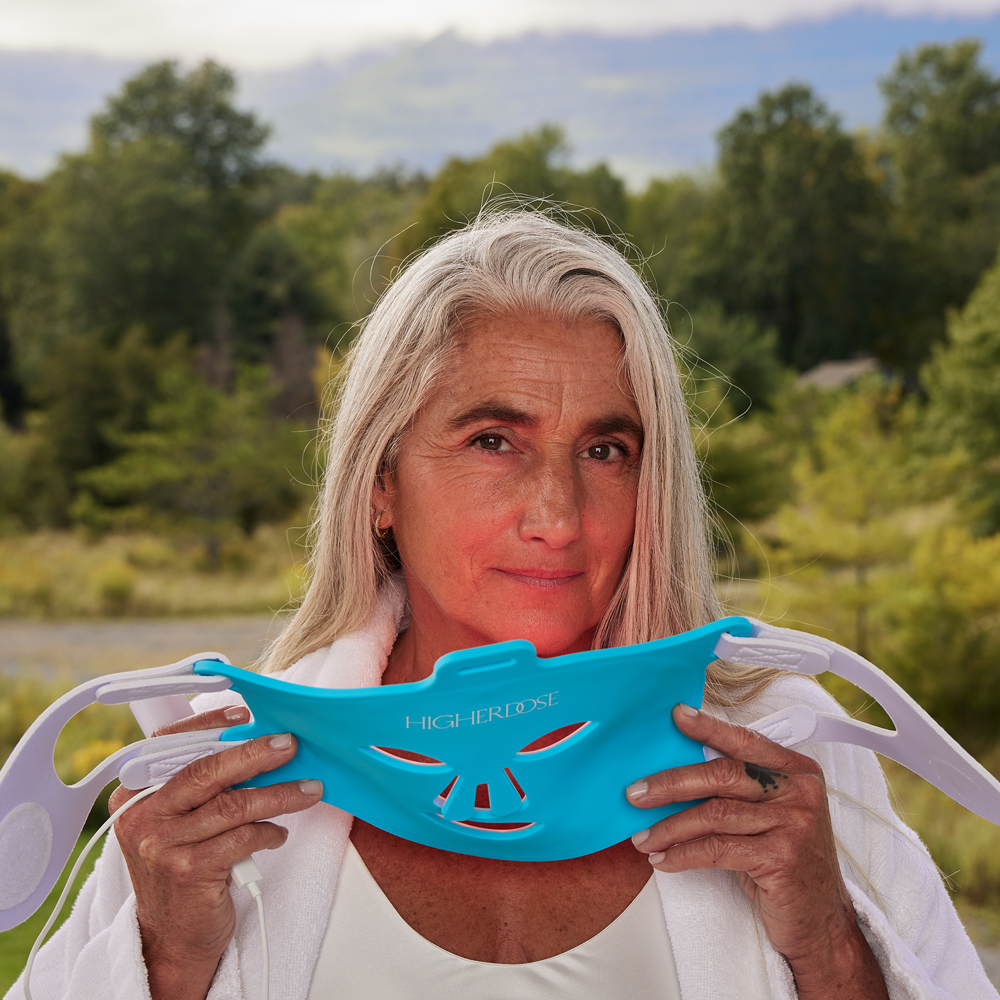 Red Light Face Mask and Neck Enhancer Combo